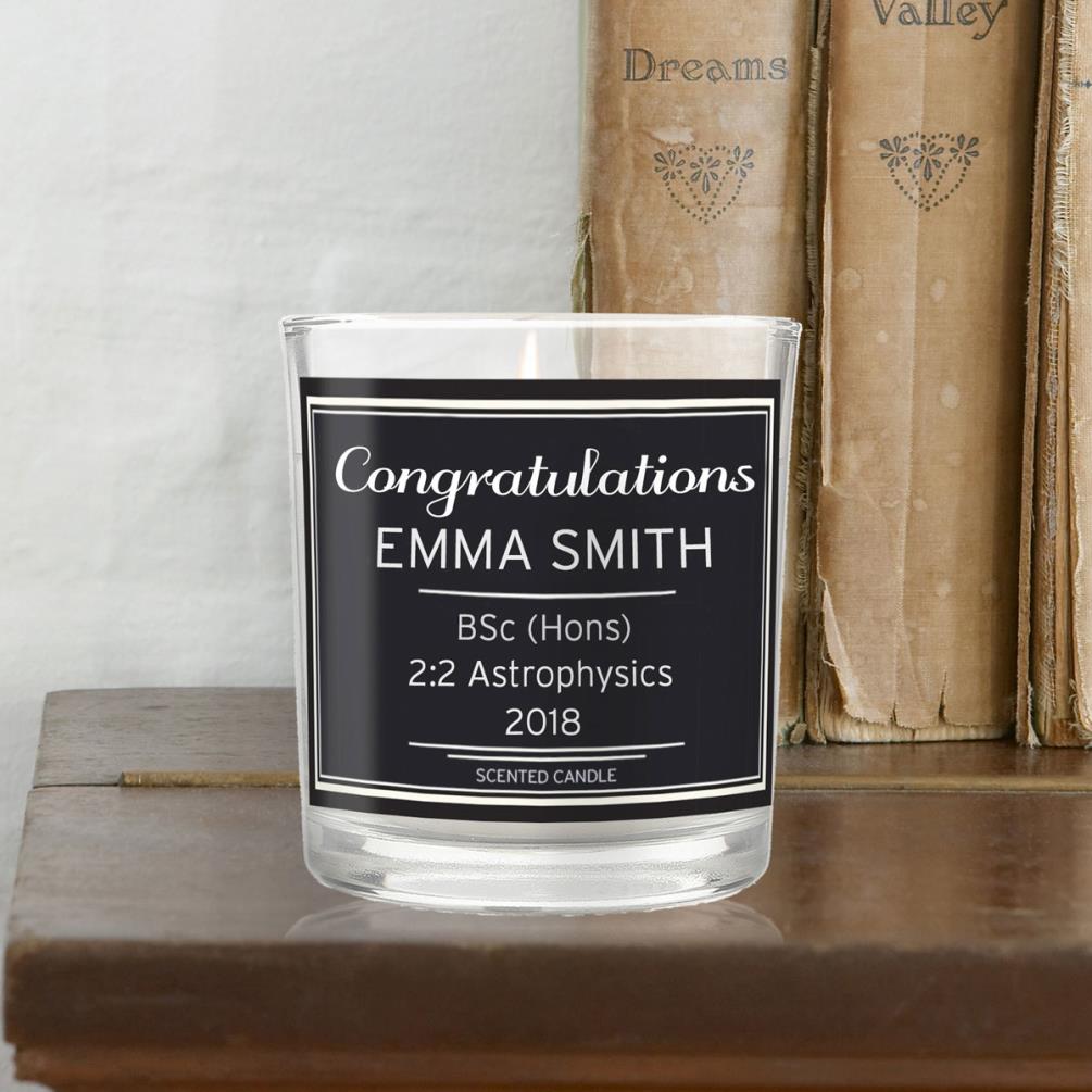 Personalised Classic Scented Jar Candle Extra Image 3